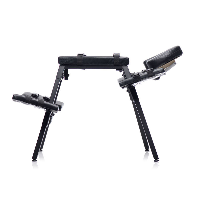 Master Series Obedience Extreme Sex Bench - Heavy Duty with Quick-Release Straps