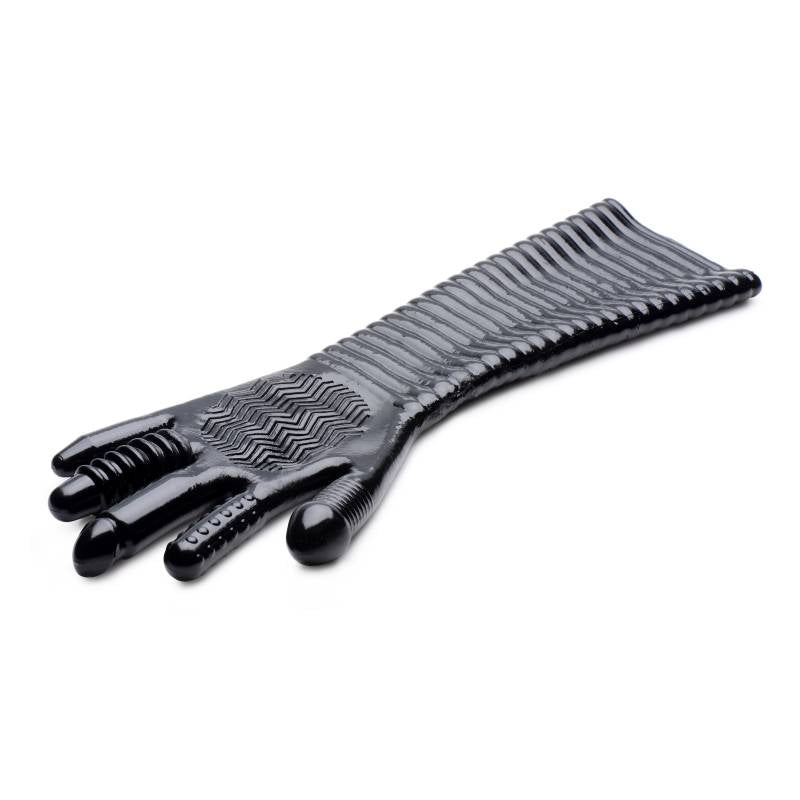 Master Series Pleasure Fister - Fisting Glove with Textured Palm Tread