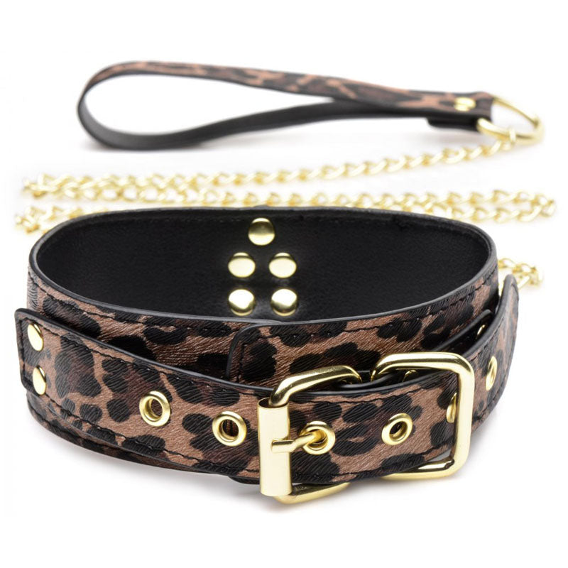 Master Series Wild Sex - Complete 7 Piece Bondage Set - Leopard Print Designs