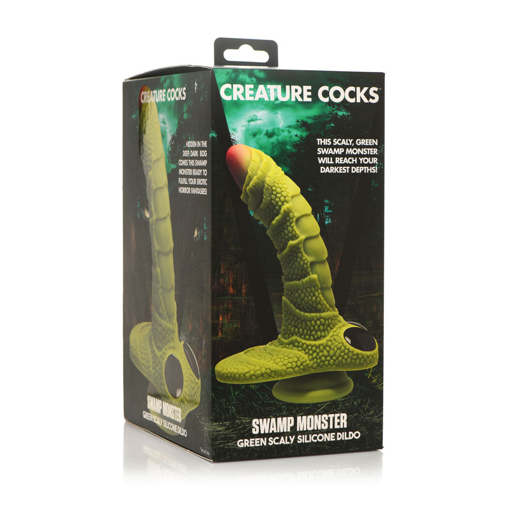 Creature Cocks Swamp Monster Fantasy Dildo - Harness Compatible with Suction Cup (23.9cm)