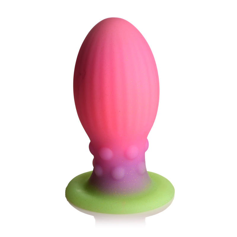 Creature Cocks XL Xeno Egg Glow-in-the-Dark Fantasy Plug (6.9")