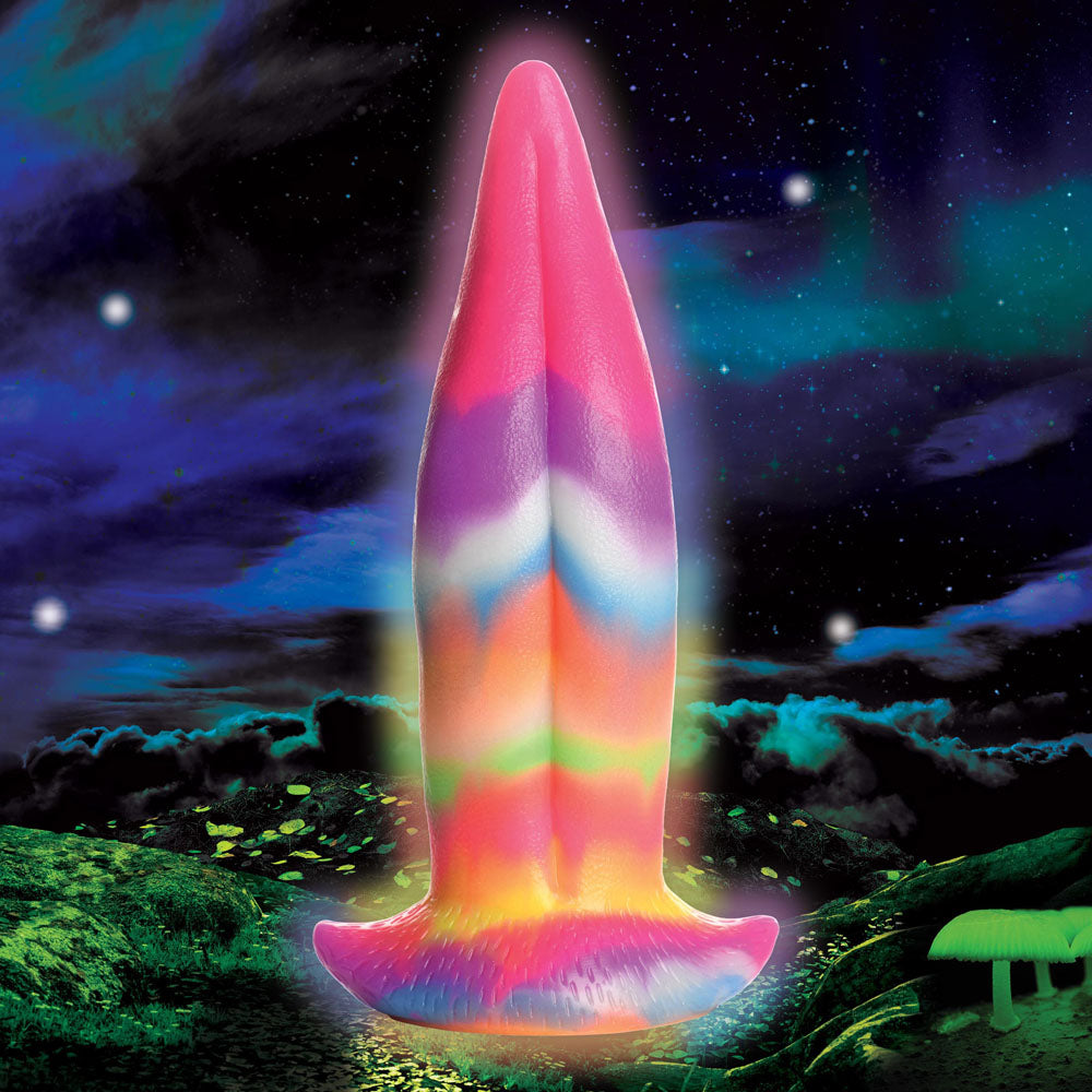 Creature Cocks Unicorn Kiss Glow-in-Dark Fantasy Dildo (8.4")