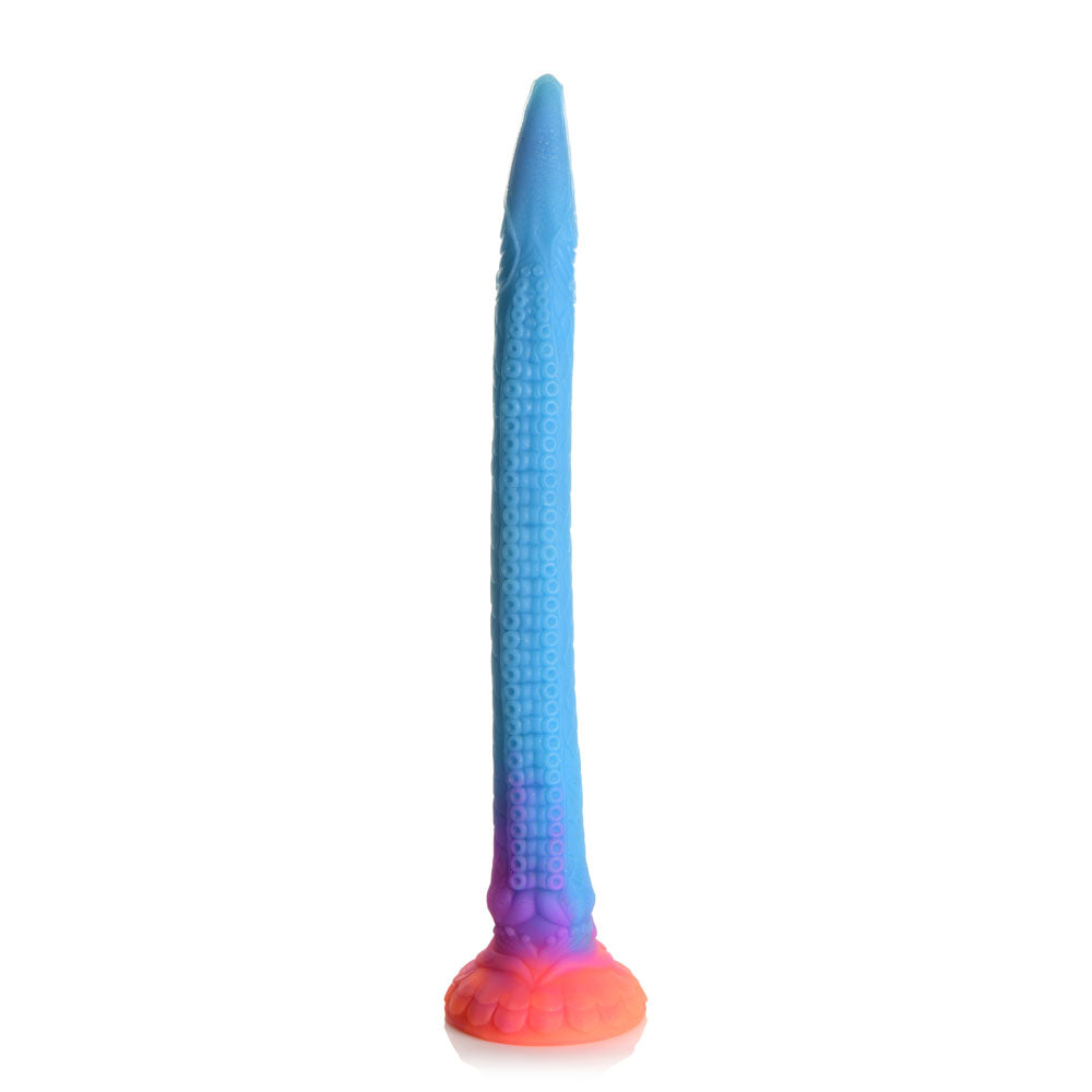 Creature Cocks Tentacle Larva Dildo - Glow-in-Dark (18")