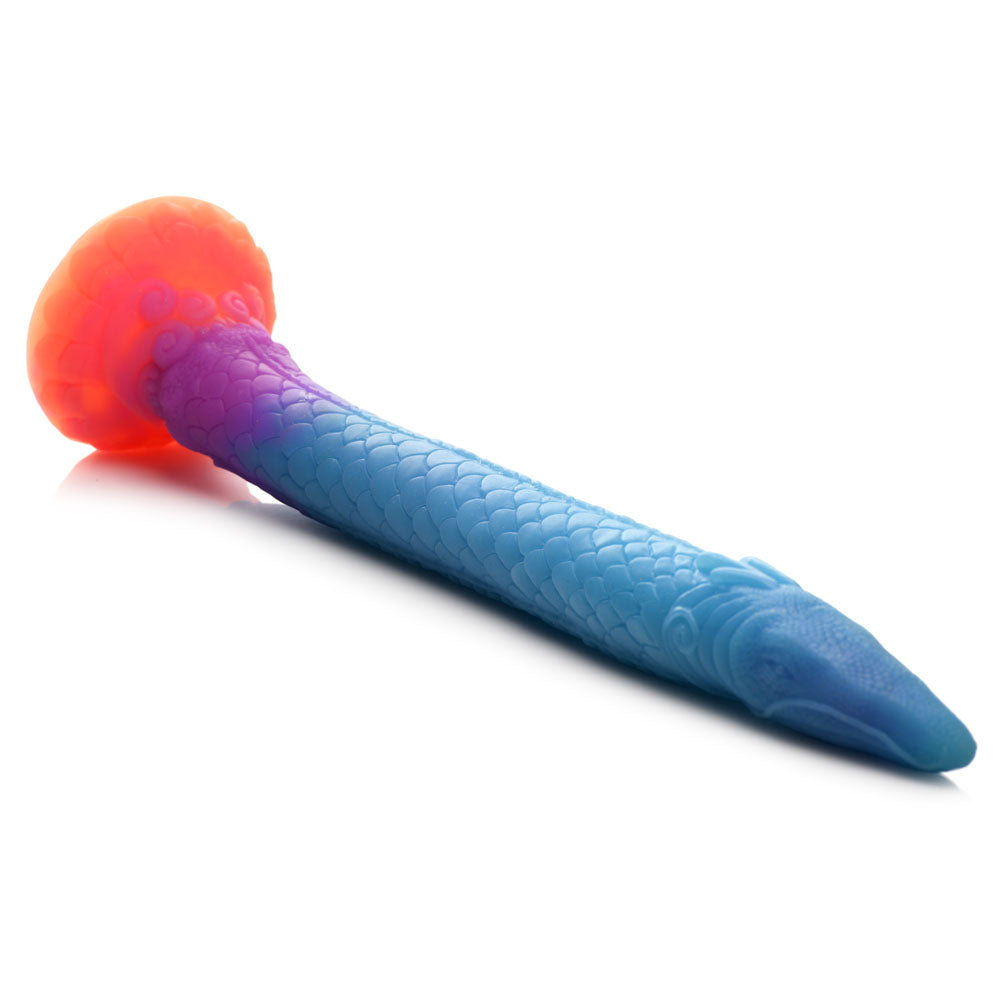 Creature Cocks Tentacle Larva Dildo - Glow-in-Dark (18")