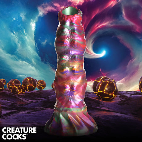Creature Cocks Larva Ovipositor Fantasy Dildo with Eggs (9")