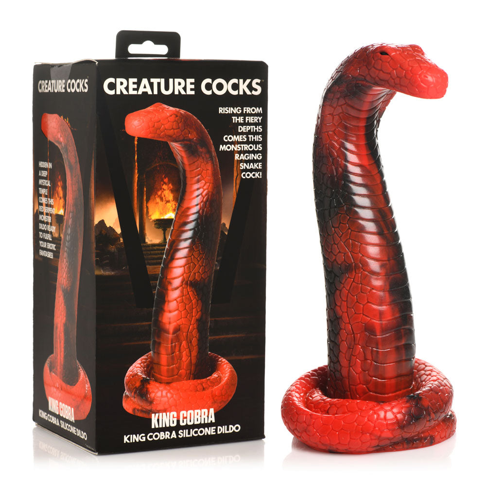 Creature Cocks King Cobra Fantasy Dildo (8.5")