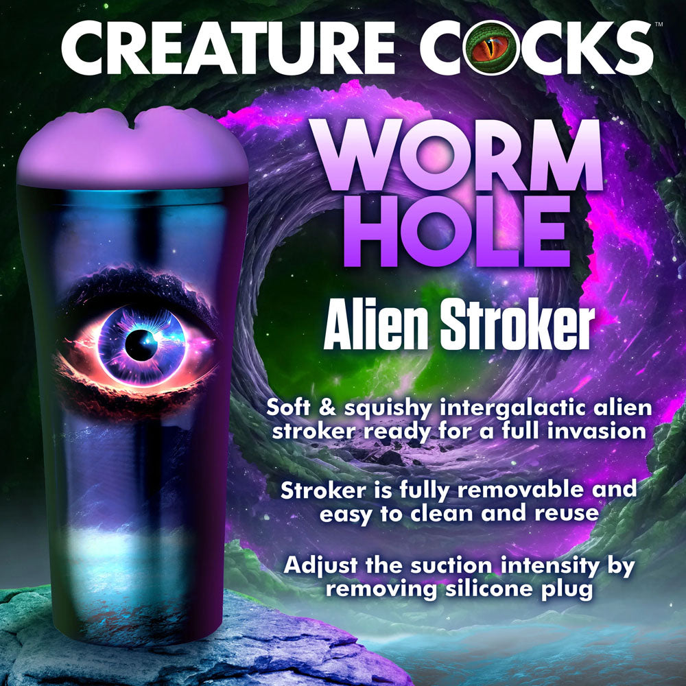 Creature Cocks Wormhole Alien Fleshlight - Adjustable Pressure (8.6")