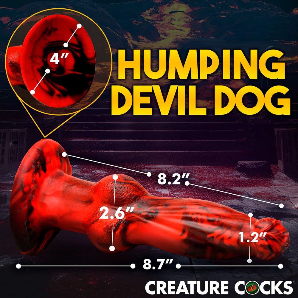 Creature Cocks Hell Wolf - Thrusting Fantasy Dildo (22cm)