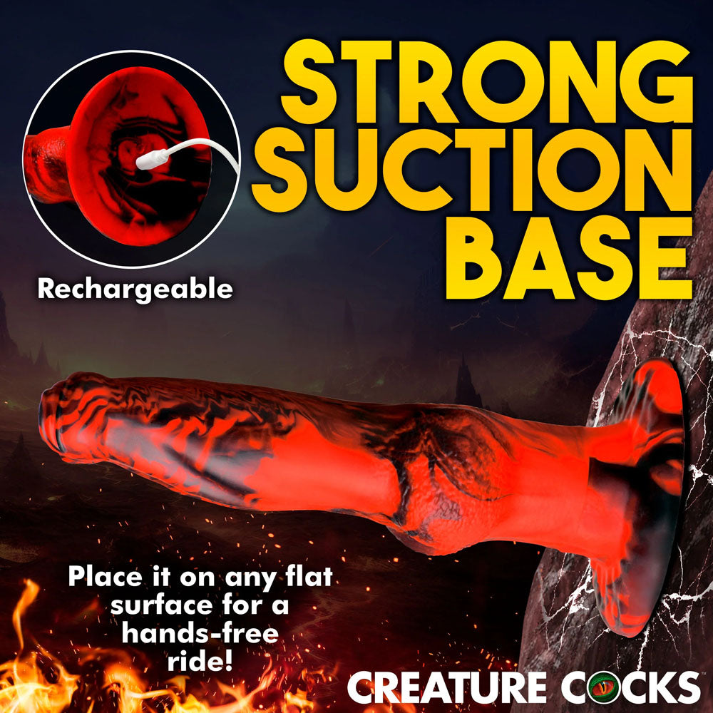 Creature Cocks Hell Wolf - Thrusting Fantasy Dildo (22cm)