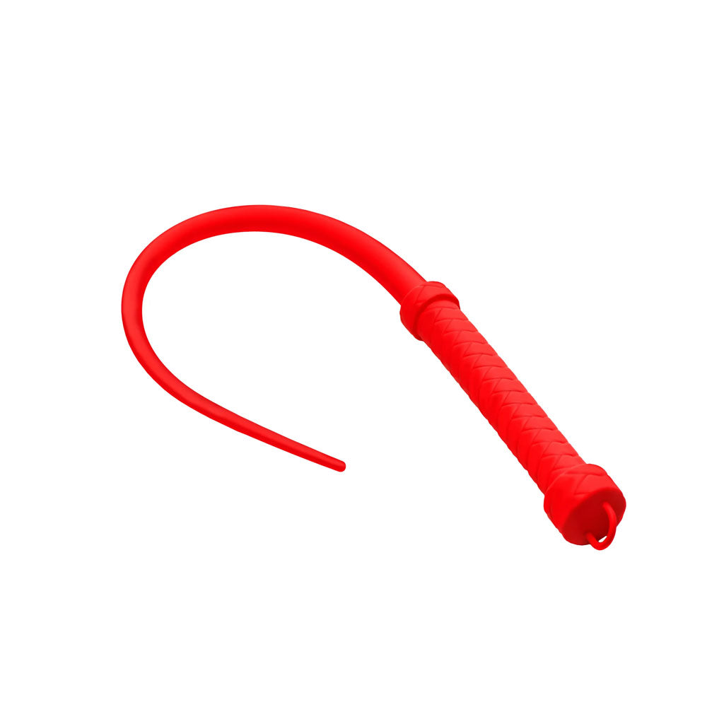 Master Series Viper Tail Silicone Whip with Tapered Tail & Stiff Handle