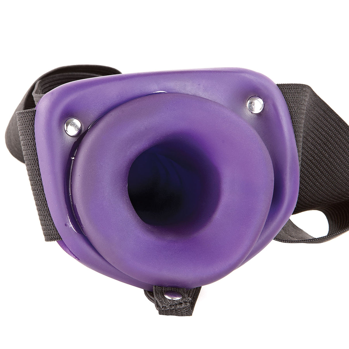 Adam & Eve Universal Hollow Strap-On with Adjustable Harness (6")