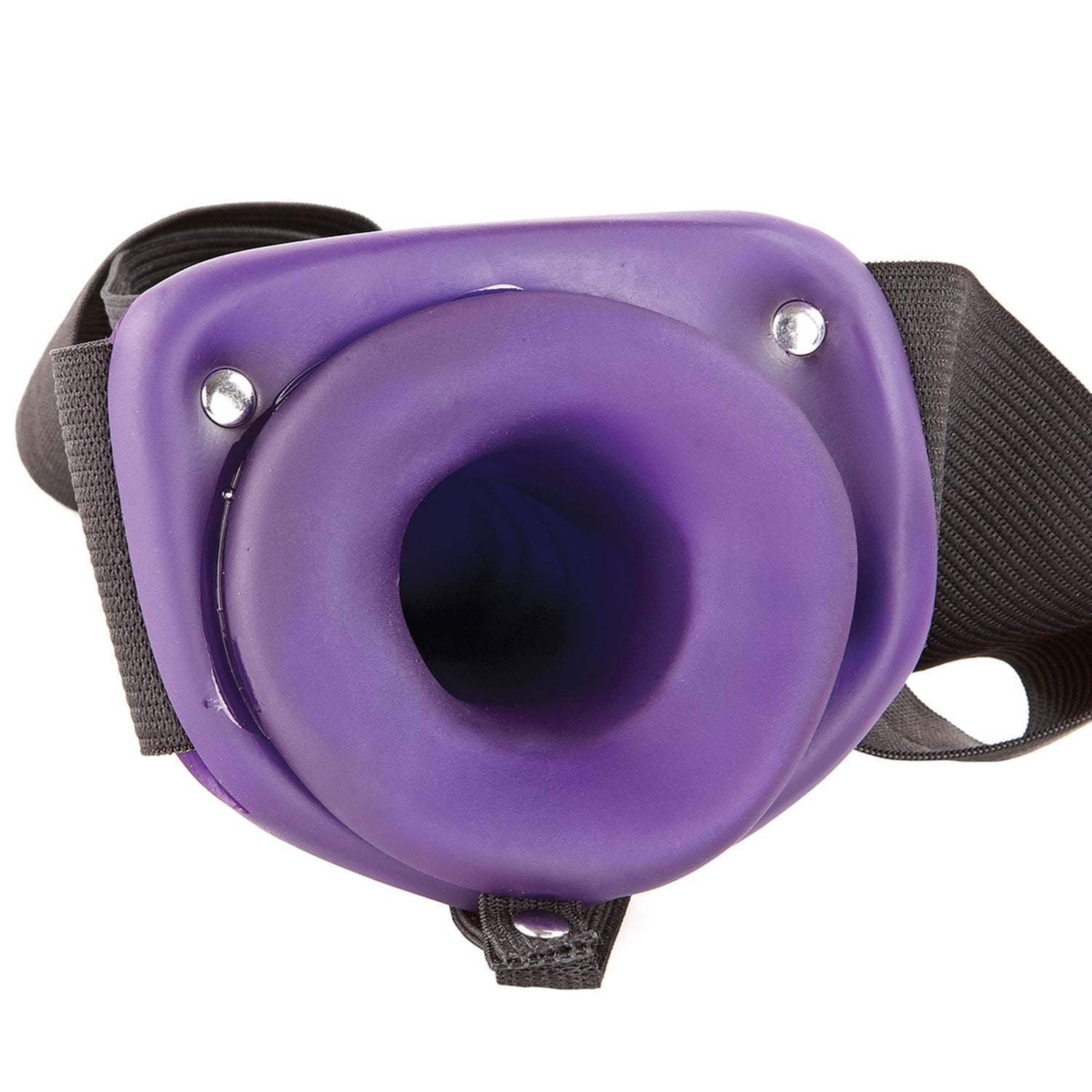 Adam & Eve Universal Hollow Strap-On with Adjustable Harness (6")