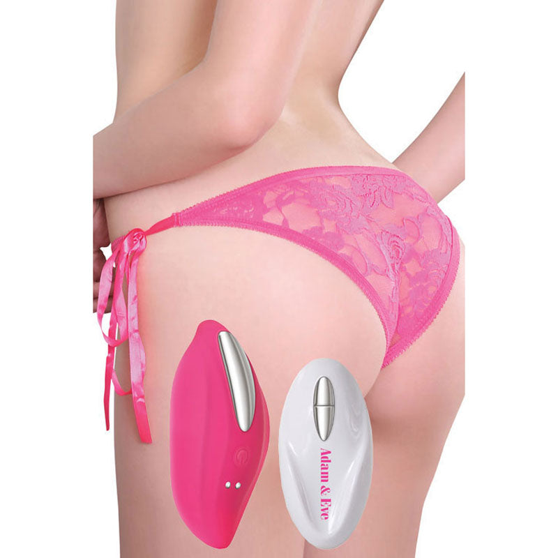 Adam & Eve Vibrating Panty with Wireless Remote - Operates 10m Away