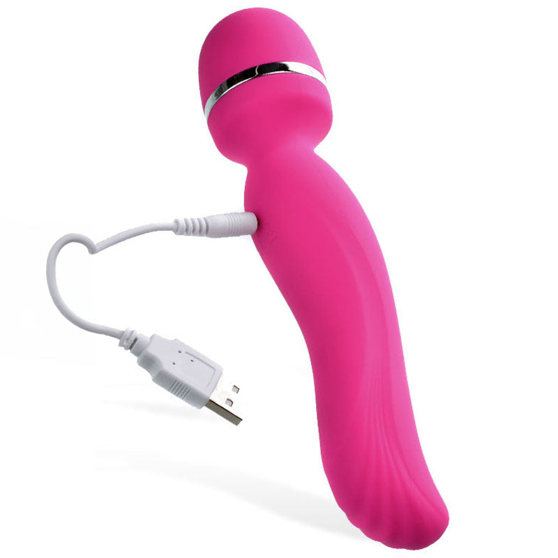 Adam & Eve Intimate Curves Wand - Flexible Head with Powerful Vibrations