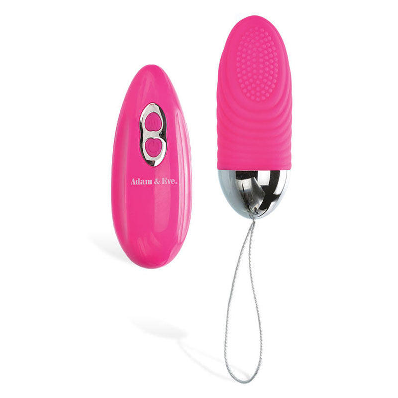 Adam & Eve Turn Me On Love Bullet Vibrator with Remote Control - Textured Nubs
