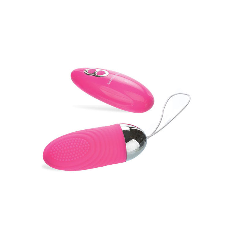 Adam & Eve Turn Me On Love Bullet Vibrator with Remote Control - Textured Nubs