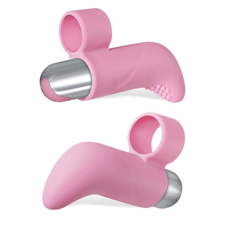 Adam & Eve Rechargeable Silicone Finger Vibrator with Textured Tip