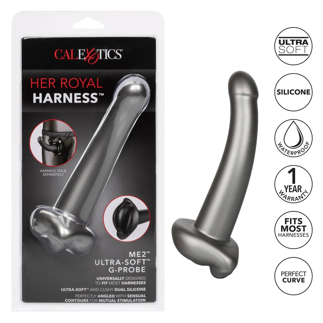 CalExotics Her Royal Harness Me2 G-Spot Dildo - Harness Compatible