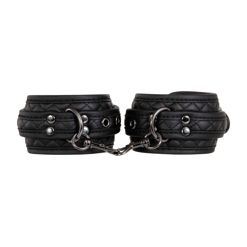 Adam & Eve Fetish Dreams Beginner 4 Piece Bondage Set - Paddle, Cuffs & Blindfold