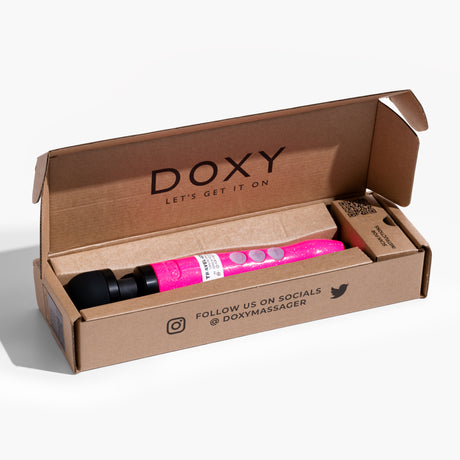Doxy Die Cast 3R Hot Pink – Cordless & Rechargeable Deep-Vibration Massager
