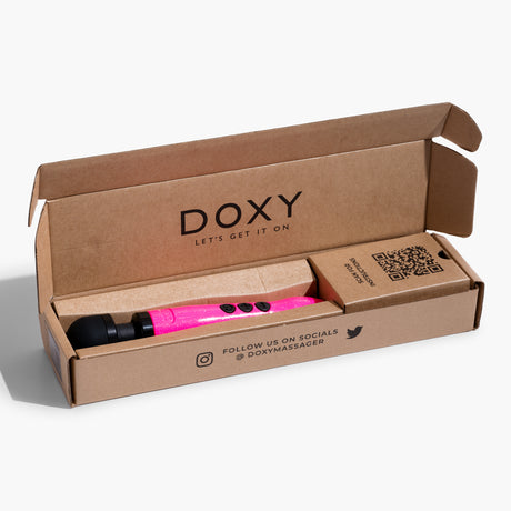 Doxy Number 3 Hot Pink – Small Yet Mighty Deep-Vibration Wand