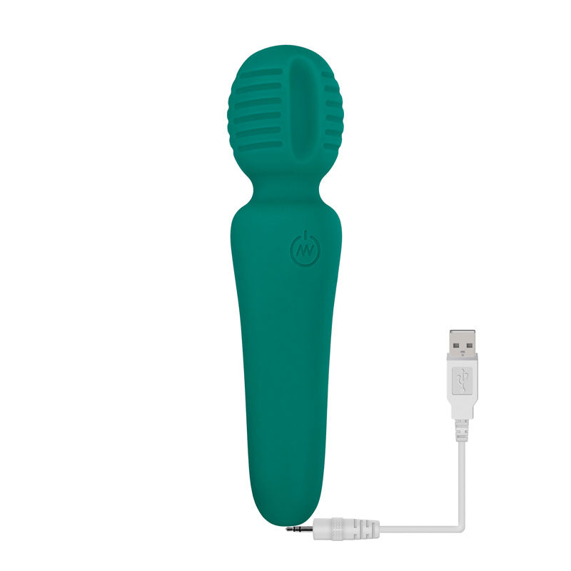 Adam & Eve Petite Private Wand Massager - Textured Head, Compact & Powerful