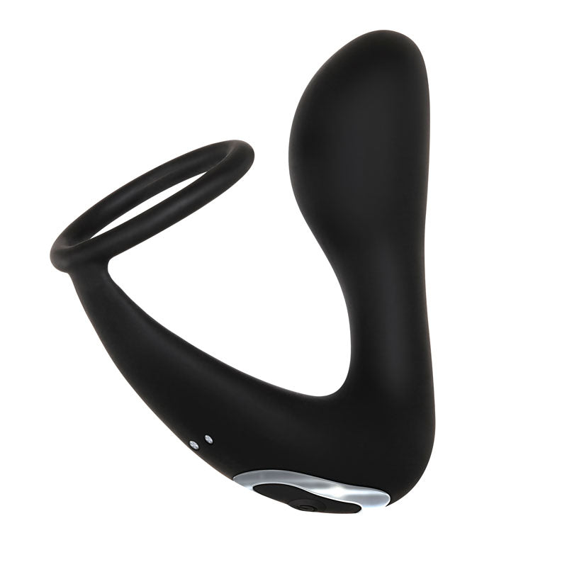 Adam & Eve Vibrating Prostate Massager & Cock Ring - Dual Stimulation