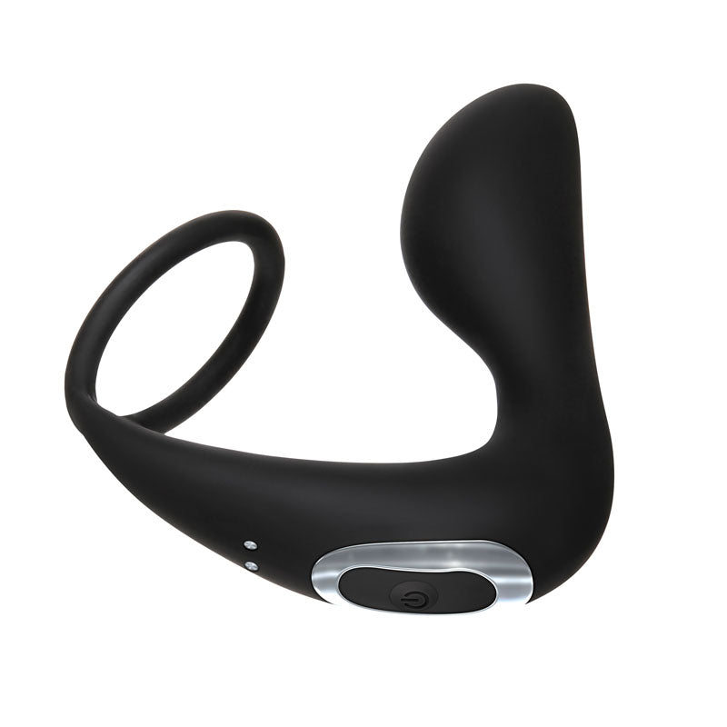 Adam & Eve Vibrating Prostate Massager & Cock Ring - Dual Stimulation