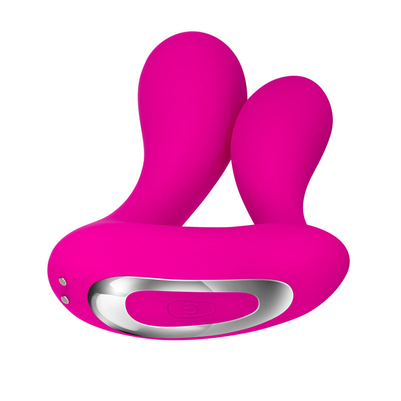 Adam & Eve Dual Entry Vibrator with Remote Control - Waterproof