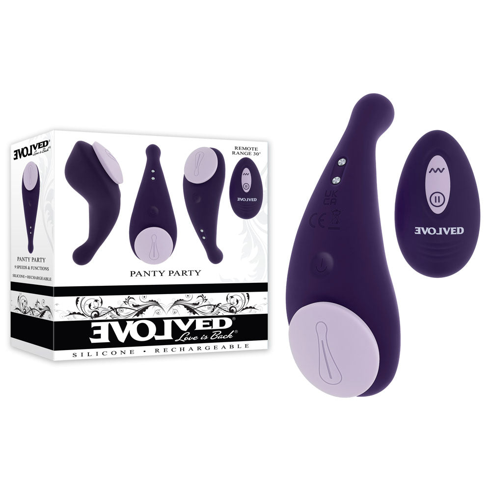 Evolved Panty Party Vibrator - Remote Controlled & Waterproof