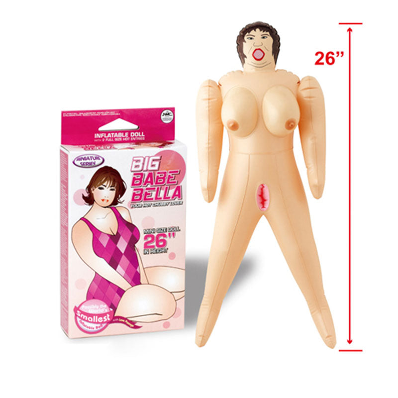 Big Babe Bella – Mini Inflatable Sex Doll with 2 Holes
