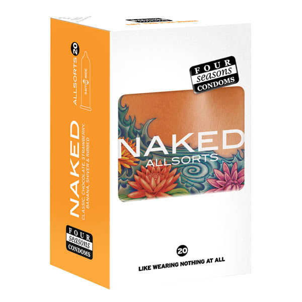 Four Seasons Naked Allsorts Ultra Thin Lubed Condoms
