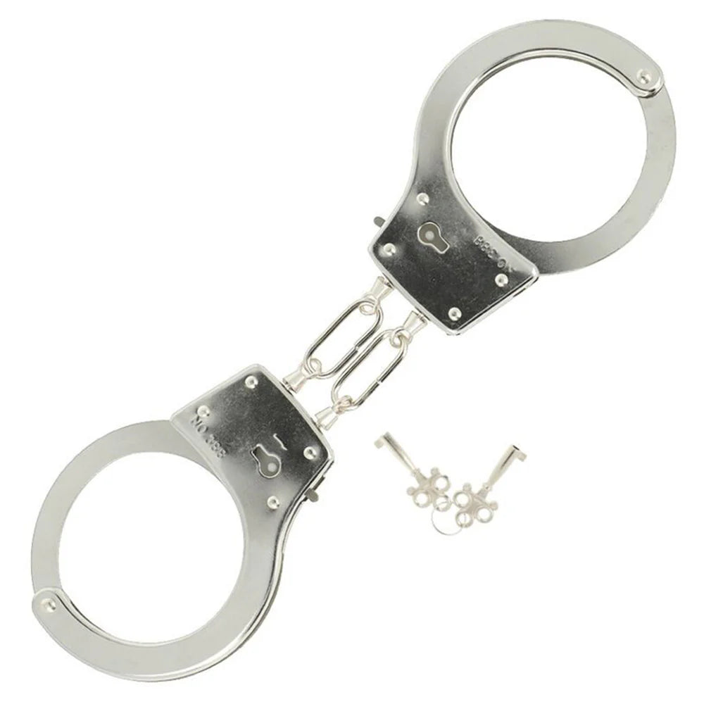 Pipedream Fetish Fantasy Series Beginner's Adjustable Metal Hand Cuffs