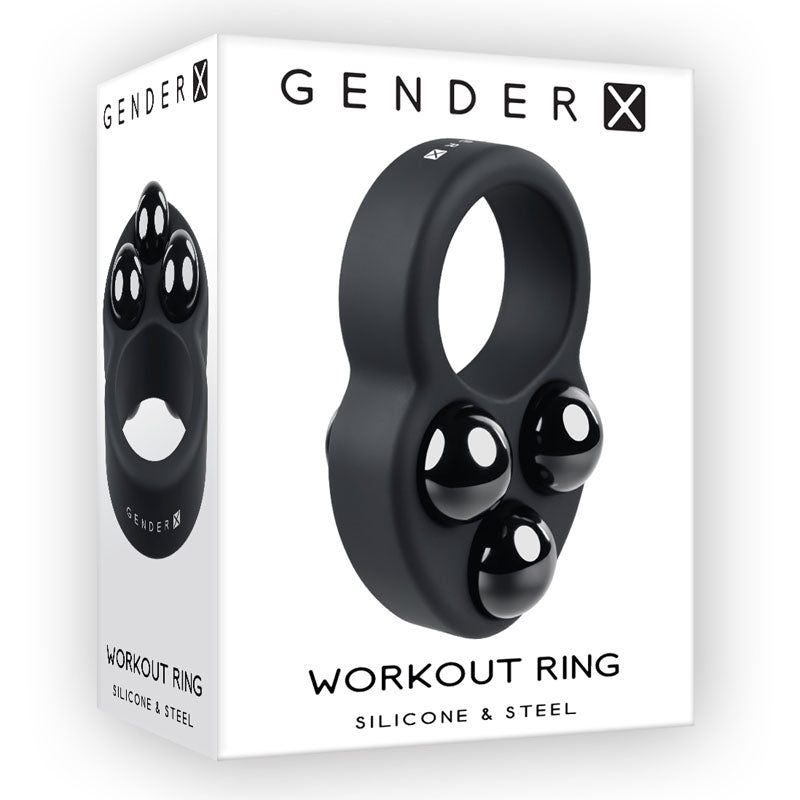 Gender X Workout Ring - Weighted Cock Ring