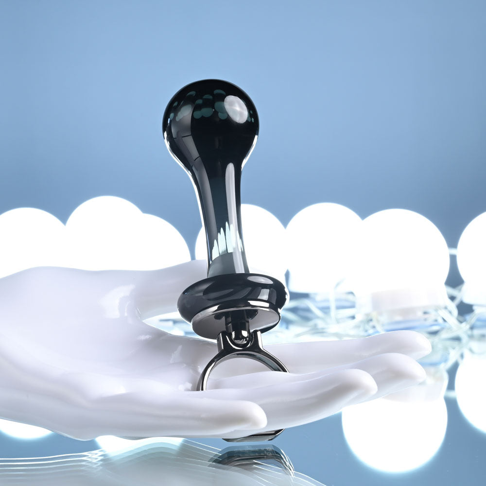 Gender X Blow Pop Glass Plug - Ring Pull (12.8cm)