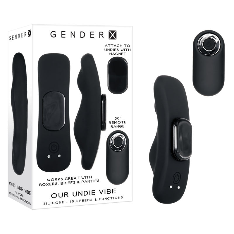 Gender X Our Undie Panty Vibrator - Remote Controlled, Magnetic & Waterproof
