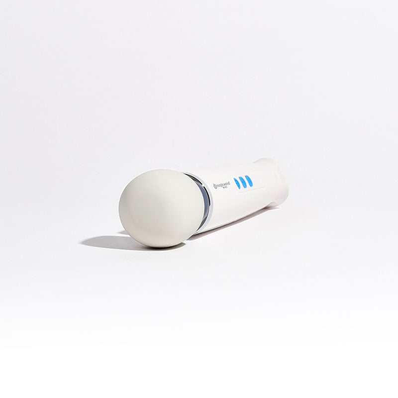 Magic Wand Mini - White Rechargeable Massage Wand with Deep Vibrations