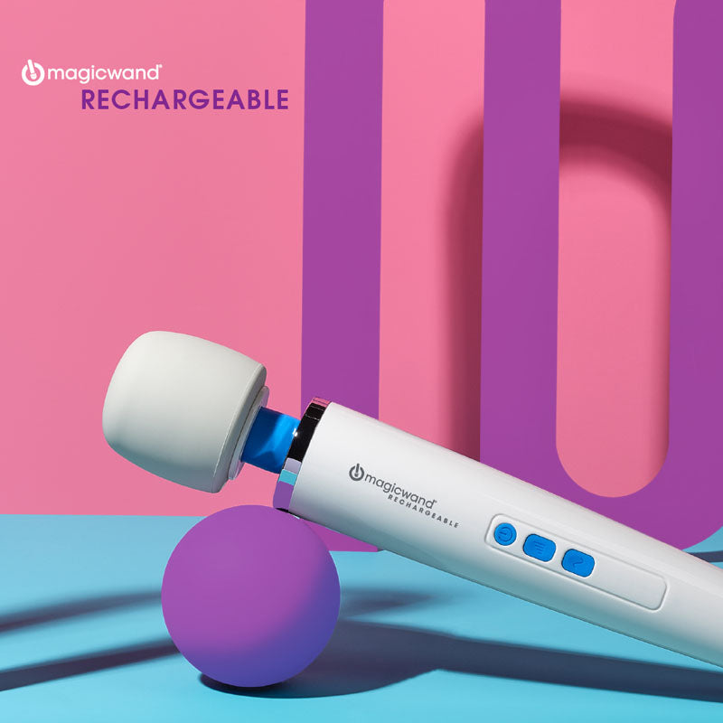 Magic Wand Rechargeable - Cordless & Mains-Powered Massager