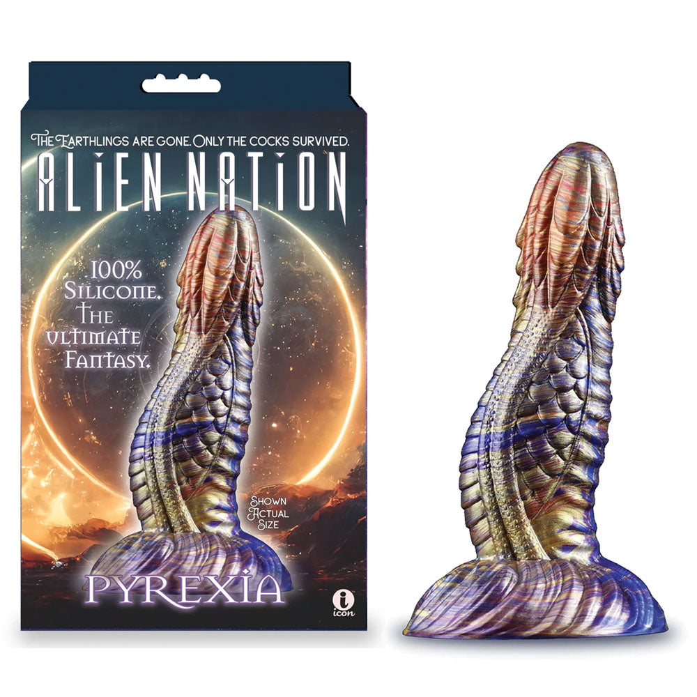 Alien Nation Pyrexia – Metallic Creature Dildo (17.8cm)