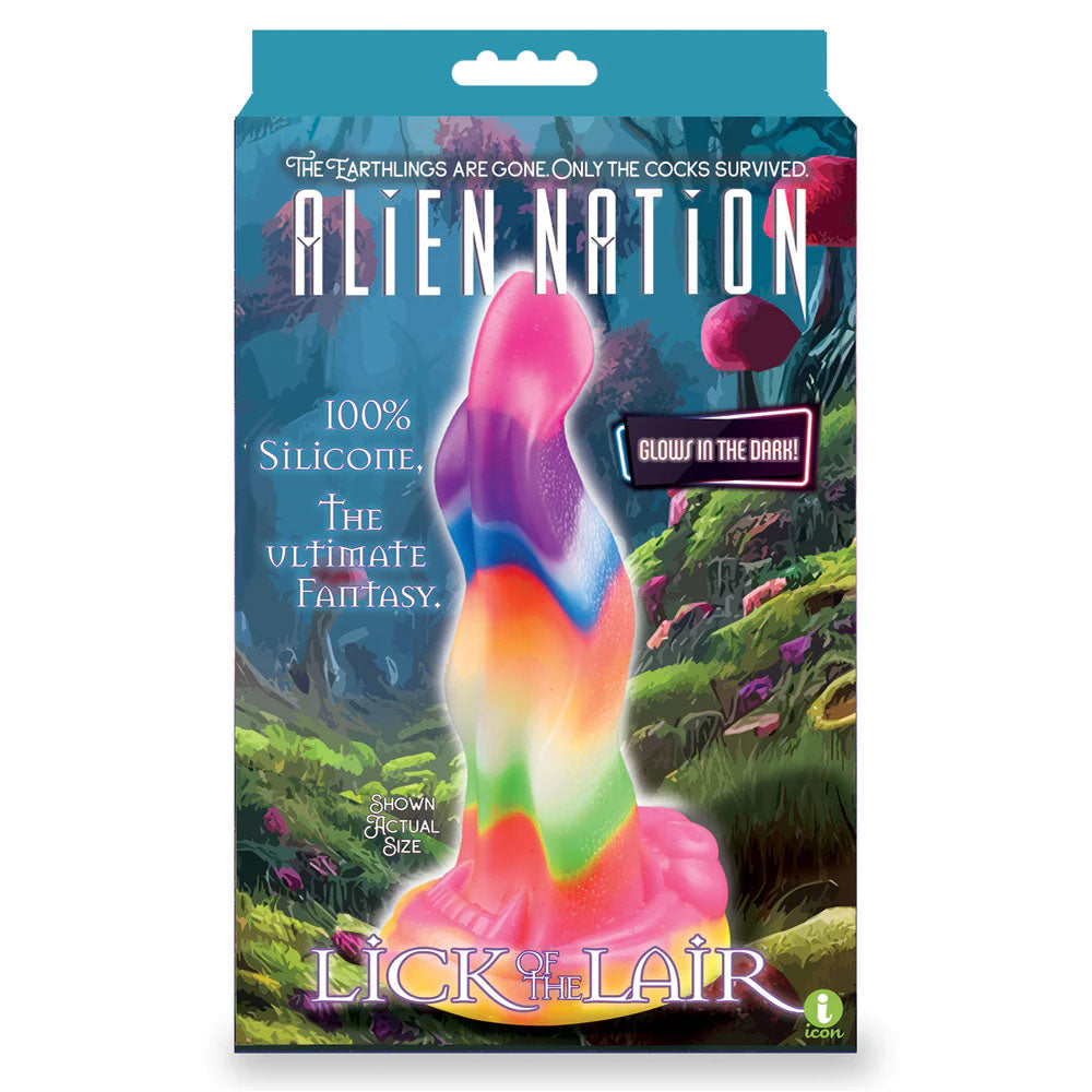 Alien Nation Lick of the Lair – Glow-in-the-Dark Tongue Creature Dildo (17.8cm)