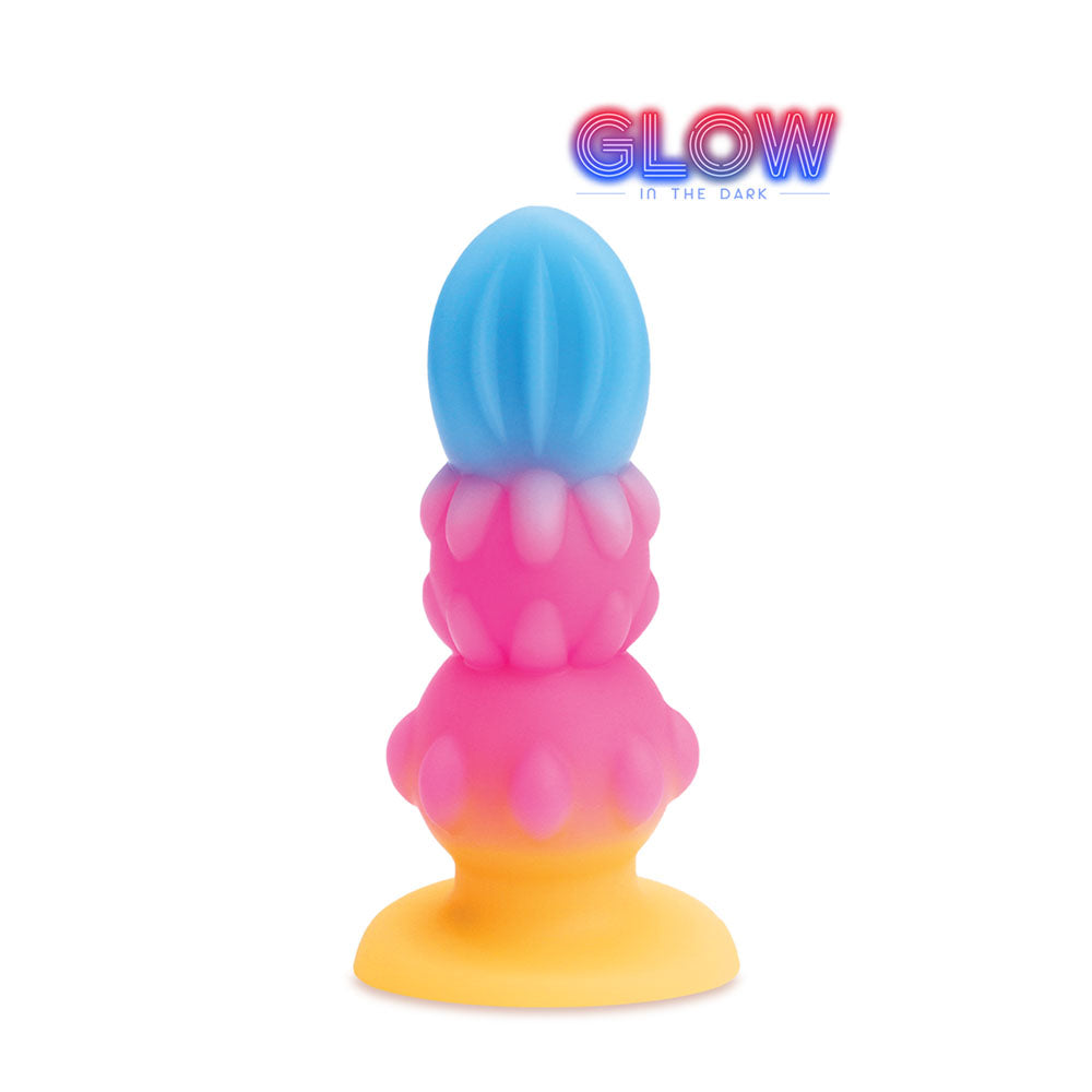 Alien Nation Sprite Jr. – Glow-in-the-Dark Beginner Fantasy Anal Plug (10.8cm)