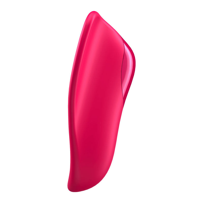 Satisfyer High Fly Red Finger Vibrator - Fluttering Wing Design