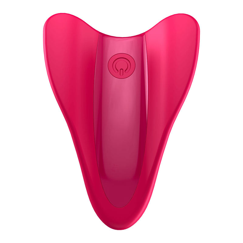 Satisfyer High Fly Red Finger Vibrator - Fluttering Wing Design