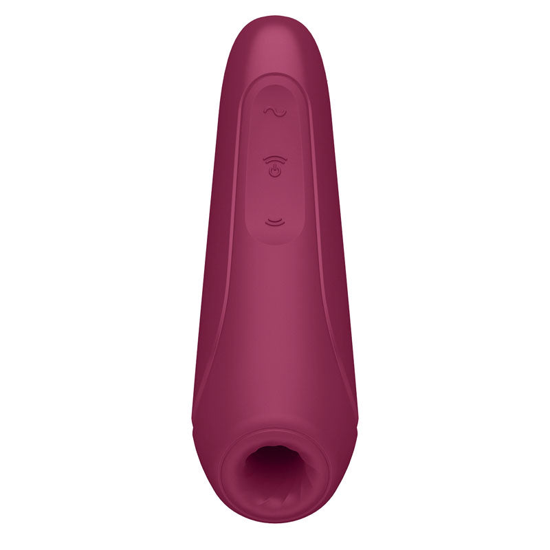 Satisfyer Curvy 1+ Red | Pressure Wave & Vibration | App-Controlled
