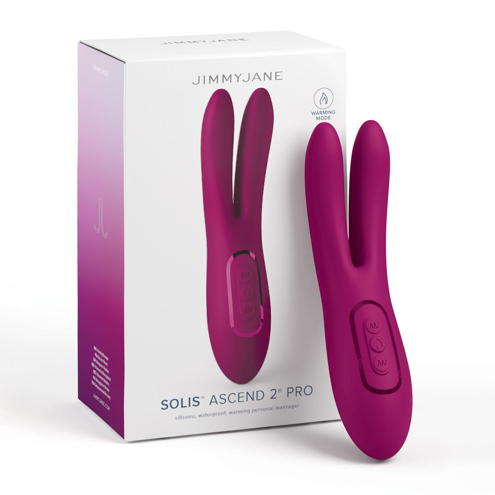 JimmyJane Solis Ascend 2 PRO – Dual Tip Vibrator with Heat