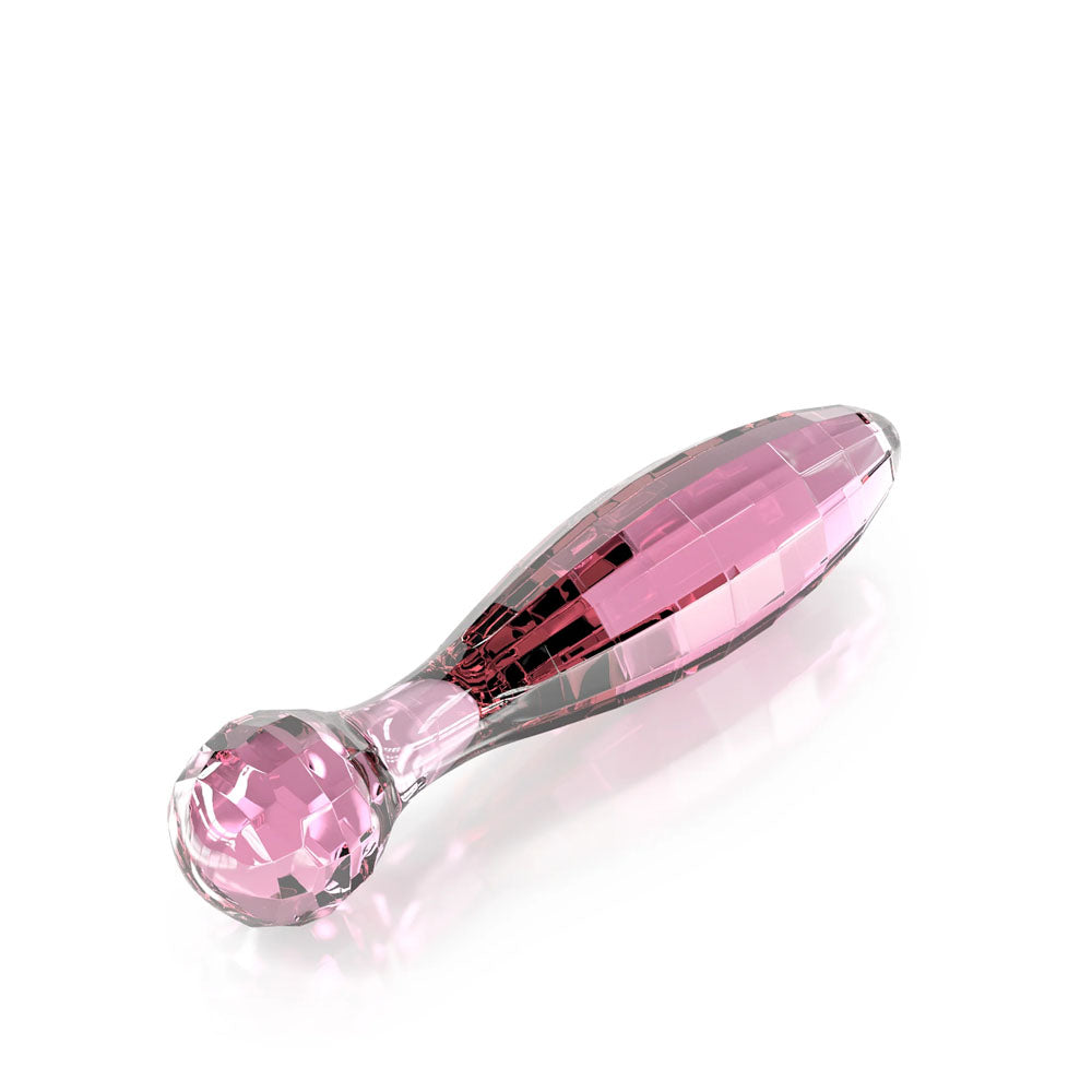 JimmyJane Dillenia Vetro - Pink Glass Dildo (16.3cm)