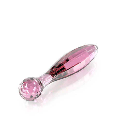 JimmyJane Dillenia Vetro - Pink Glass Dildo (16.3cm)