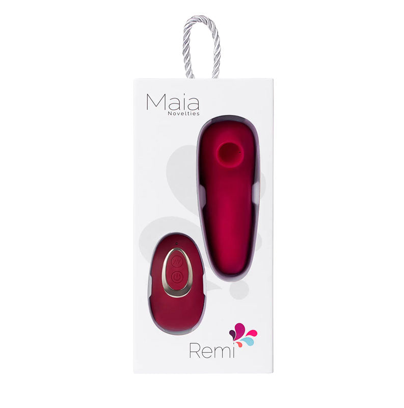 Maia Remi Suction Panty Vibrator with Remote Control & Magnetic Attachment