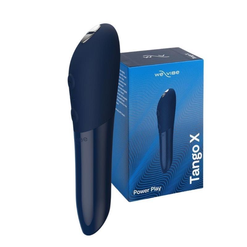 Tango X Midnight Blue Powerful Bullet Vibrator - Waterproof & Whisper Quiet