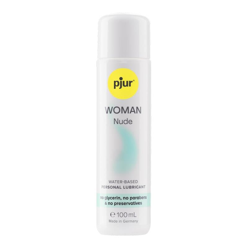 pjur Woman Nude 100ml – Gentle, Preservative-Free Lube for Sensitive Skin